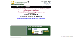 Desktop Screenshot of defarmacias.com