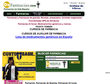 Tablet Screenshot of defarmacias.com
